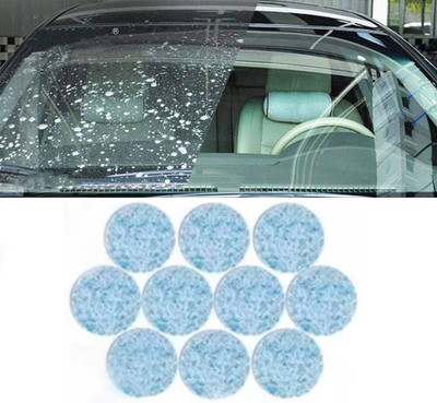 GOLDINKS Car Windshield Glass Cleaner Solid Tablet Wiper Auto Window Cleaning Accessories Tablet Concentrate Vehicle Glass Cleaner(10 ml)