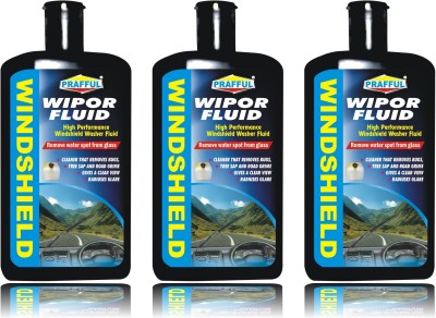 PRAFFUL Wiper Fluid 3 Liquid Vehicle Glass Cleaner(500 ml)