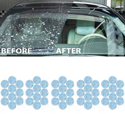 GOLDINKS 50 Tablet Car Accessories car Wiper Windshield & Glass Cleaner Effervescent Tablet Concentrate Vehicle Glass Cleaner(50 g)