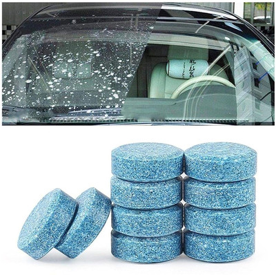 HAYAGRIVA EXPORT Car Windshield Glass Concentrated Washer Tablets Solid Car Effervescent Tablets Tablet Concentrate Vehicle Glass Cleaner(10 ml)