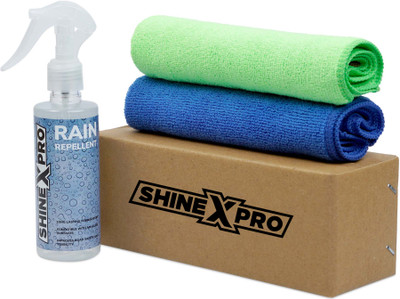 ShineXPro Rain Repellent For Car - Hydrophobic, Long Lasting, Safe For All Glass Surfaces, Liquid Vehicle Glass Cleaner(200 ml)