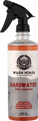 WASHNINJA HARDWATER SPOT REMOVER Liquid Vehicle Glass Cleaner(500 ml)