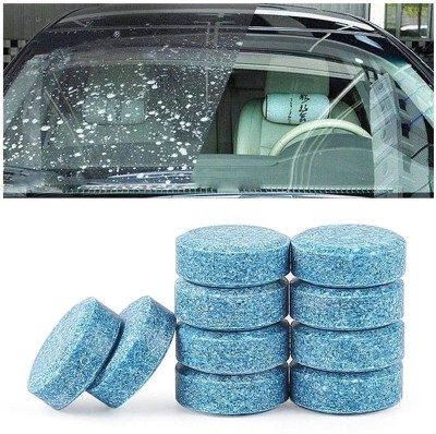 Ankev Car Windshield Glass Concentrated Washer Tablets Solid Car Effervescent Tablets Tablet Concentrate Vehicle Glass Cleaner(10 g)