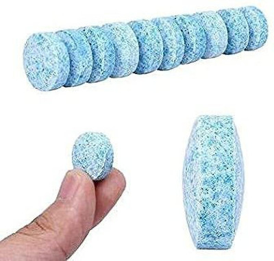 SeaRegal 10PCS Car Glass Cleaner Wiper Detergent Effervescent Tablets Washer Tablet Concentrate Vehicle Glass Cleaner(10 g)