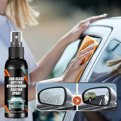 SCENTORA Anti Fog Spray for Cars | Car Windshield Cleaner Liquid Liquid Vehicle Glass Cleaner(100 ml)