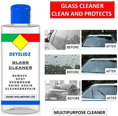 DEYELIDZ Anti Fog Spray for Cars | Car Windshield Cleaner Liquid A481 Liquid Vehicle Glass Cleaner(200 ml)
