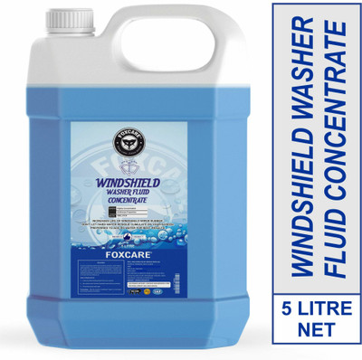 FOXCARE Windshield Washer fluid Concentrate Liquid Vehicle Glass Cleaner(5000 ml)
