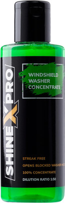 ShineXPro Windshield Washer Fluid For Car - Car Windshield Cleaner Concentrate - Car Wiper Liquid Vehicle Glass Cleaner(200 ml)
