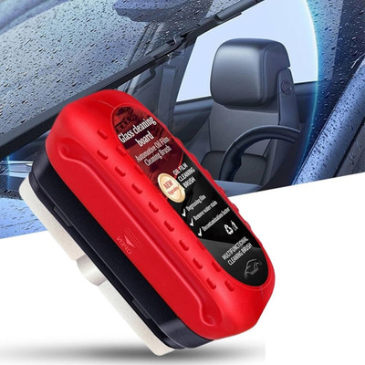 Chromoto Automotive Oil Film Cleaning Brush Liquid Vehicle Glass Cleaner(120 ml)