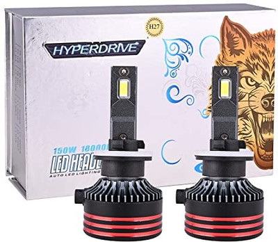 ALLEXTREME EXHBH27 HYPERDRIVE H27 150W LED Headlight Conversion Kit 6000K HID IP65 18000LM Vehical HID Kit