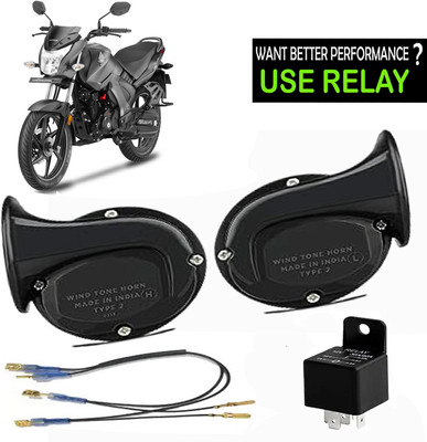 ROYAL AUTO MART Horn For Honda CB Hornet 160, Universal For Bike