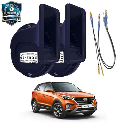 Generox Horn For Universal For Bike, Universal For Car, Hyundai Creta