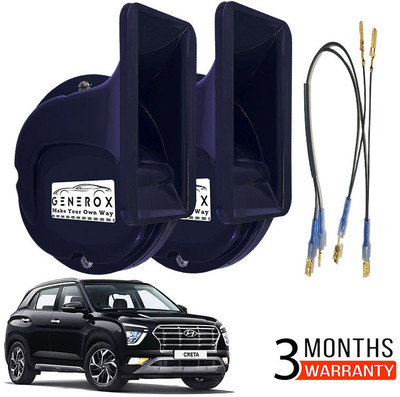 Generox Horn For Universal For Bike, Universal For Car, Hyundai Creta