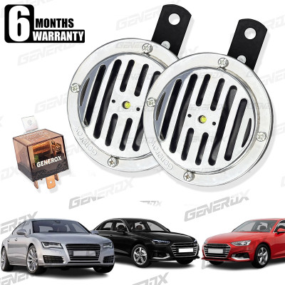 Generox Horn For Audi A4, Q3, A6, Q5, Q3, Q7, R8, Universal For Car