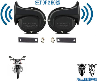 ROYAL AUTO MART Horn For Hero HF, HF-Deluxe, HF-Dawn, Universal For Bike