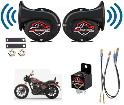 Autoinnovation Horn For Royal Enfield Meteor 350, Universal For Bike