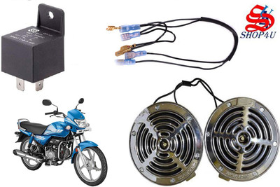 SHOP4U Horn For Hero Universal For Bike