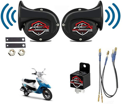 Autoinnovation Horn For TVS Scooty Pep, Scooty Pep Plus, Universal For Bike