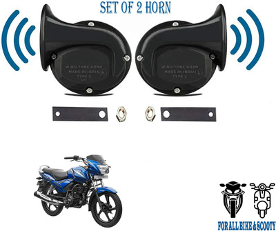 ROYAL AUTO MART Horn For TVS Star, Star City, Star City Sport, Universal For Bike
