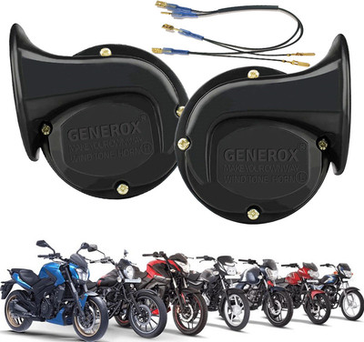 Generox Horn For Bajaj Universal For Bike