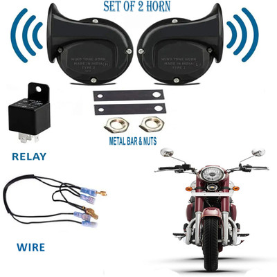 ROYAL AUTO MART Horn For Universal For Bike Jawa