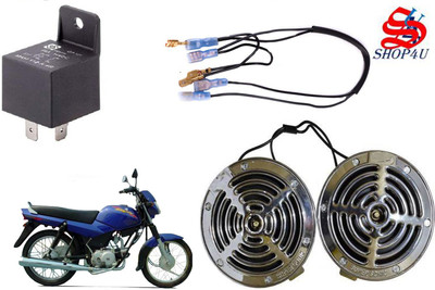 SHOP4U Horn For Bajaj Universal For Bike