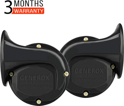 Generox Horn For Universal For Car Universal For Bike