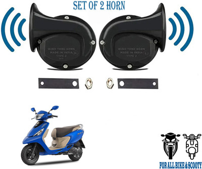 ROYAL AUTO MART Horn For TVS Scooty Zest, Universal For Bike