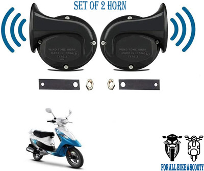 ROYAL AUTO MART Horn For TVS Scooty Pep, Scooty Pep Plus, Universal For Bike
