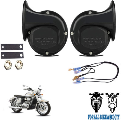 ROYAL AUTO MART Horn For Royal Enfield, Universal For Bike Jawa, Universal For Bike