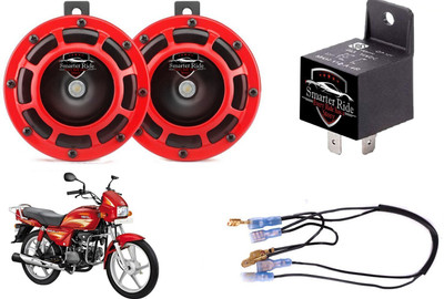 SMARTER RIDE Horn For Hero Splendor Plus