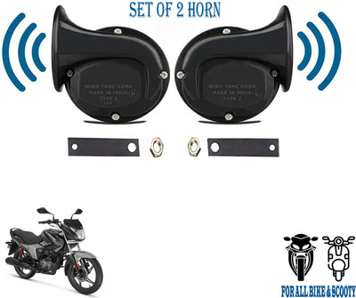 ROYAL AUTO MART Horn For Hero HF, HF-Deluxe, HF-Dawn, Universal For Bike