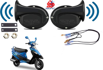SHOP4U Horn For TVS Scooty Pep Plus