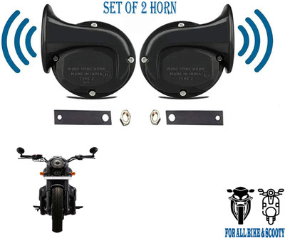ROYAL AUTO MART Horn For Universal For Bike Jawa, Universal For Bike