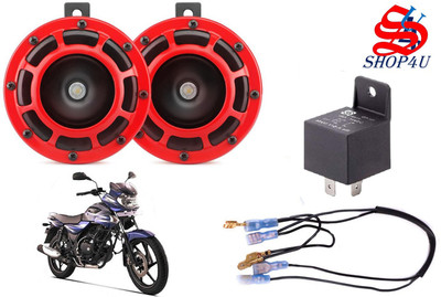 SHOP4U Horn For Bajaj Universal For Bike