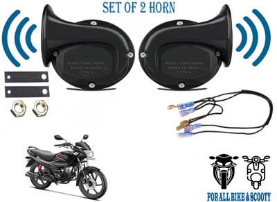 ROYAL AUTO MART Horn For Hero Passion, Passion Plus, Passion Pro, Passion X Pro, Universal For Bike