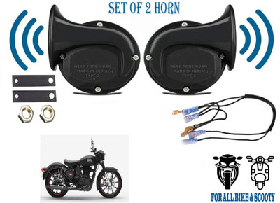 Autoinnovation Horn For Royal Enfield, Universal For Bike Classic, Classic 350, Universal For Bike