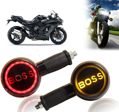 AUTO PEARL Side LED Indicator Light for Kawasaki Ninja(Yellow, Red)