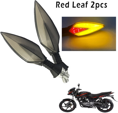 Generox Front, Rear, Side LED Indicator Light for Bajaj Pulsar(Red, Yellow)