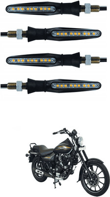 lovmoto Side LED Indicator Light for Bajaj Avenger 220 DTS-i(Amber)
