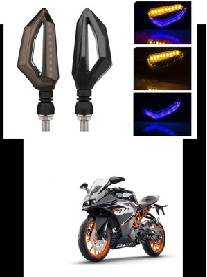 PRTEK Universal High Bright Front Rear Led Side Indicator Turn Signal V713 Indicator Light Motorbike LED for Yamaha (12 V, 12 W)(RC 390, Pack of 4)