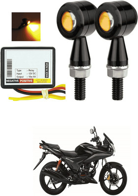 LOVMOTO Front, Rear LED Indicator Light for Honda CB Twister(Yellow)