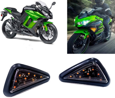 AUTO PEARL Side LED Indicator Light for Kawasaki Ninja(Yellow)