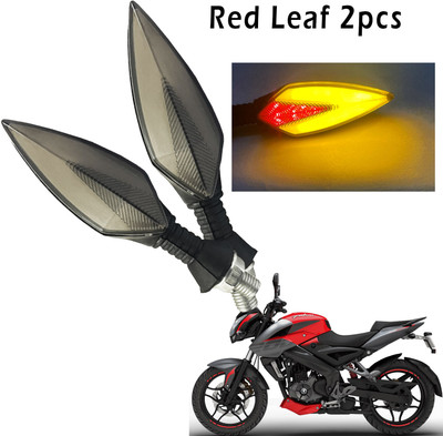 Generox Front, Rear, Side LED Indicator Light for Bajaj Pulsar 200NS(Red, Yellow)