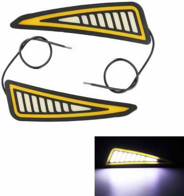 TRYFLY Rear, Side, Front LED Indicator Light for Universal For Bike Universal For Car(Amber)