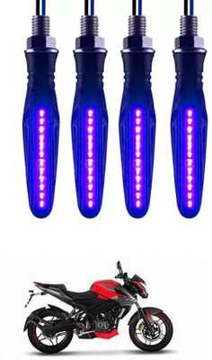 E-Shoppe Front, Rear, Side LED Indicator Light for Bajaj Pulsar 200 NS DTS-i(Blue)