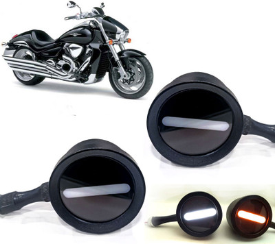 AUTO PEARL Front LED Indicator Light for Suzuki(White, Yellow)