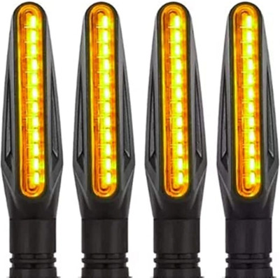 TA Front, Rear, Side LED Indicator Light for Honda CB Twister(Orange, Yellow)
