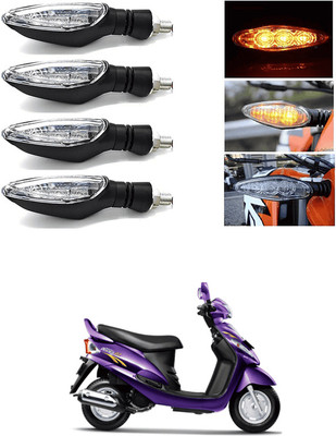 LOVMOTO Side LED Indicator Light for Mahindra Rodeo RZ(Amber)