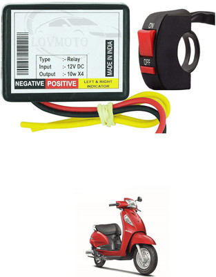 LOVMOTO Front, Rear LED Indicator Light for Royal Enfield 500(Yellow)